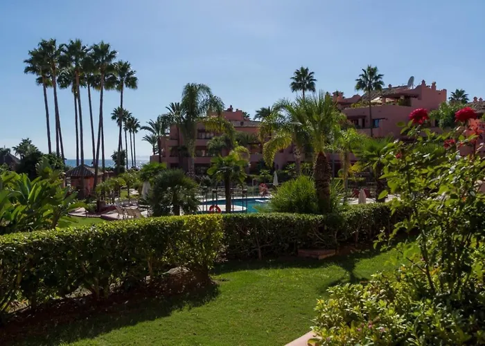 Bajo En Complejo Lujoso Lägenhet Estepona