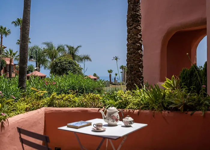 Bajo En Complejo Lujoso Lägenhet Estepona